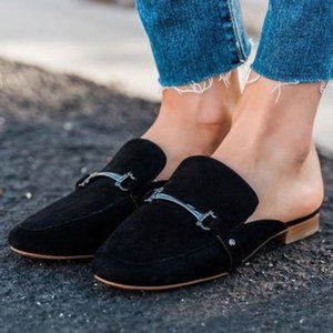 Franco Sarto | "Dolly" Black Suede Mule | NEW